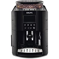 Krups EA8150 - Cafetera Automática 15 Bares de Presión- Pantalla LCD- 3 Niveles de Intensidad- Ajustable de 20 ml a 220…